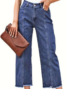 Denise | Tailored Cropped Straight-Leg Jeans 2