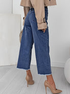 Denise | Tailored Cropped Straight-Leg Jeans 3