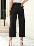 Denise | Tailored Cropped Straight-Leg Jeans 8