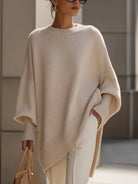 Effortless Elegant Oversized Poncho for Women 0