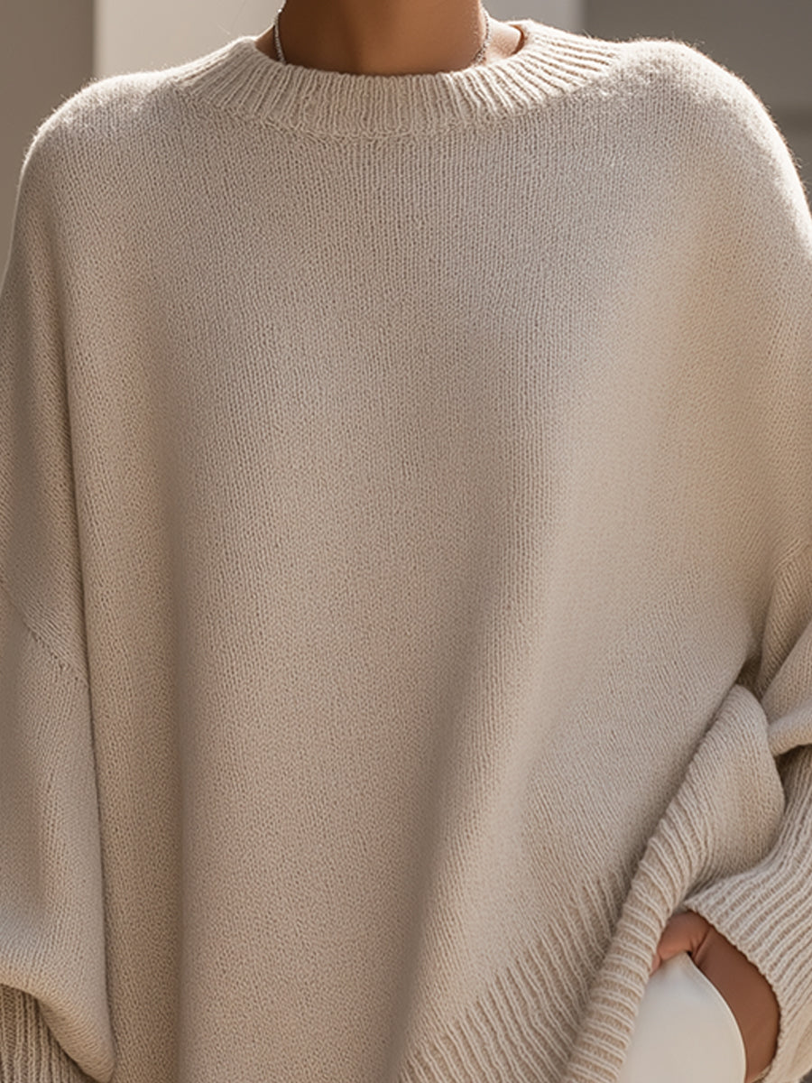 Effortless Elegant Oversized Poncho for Women 1