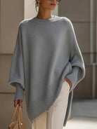 Effortless Elegant Oversized Poncho for Women 8