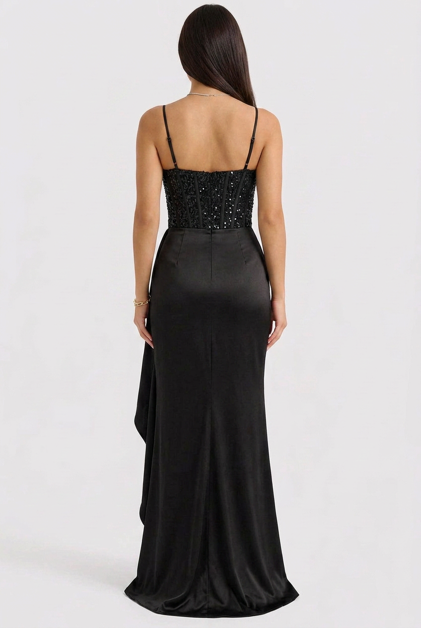Elara | Sequin Corset Evening Dress 3
