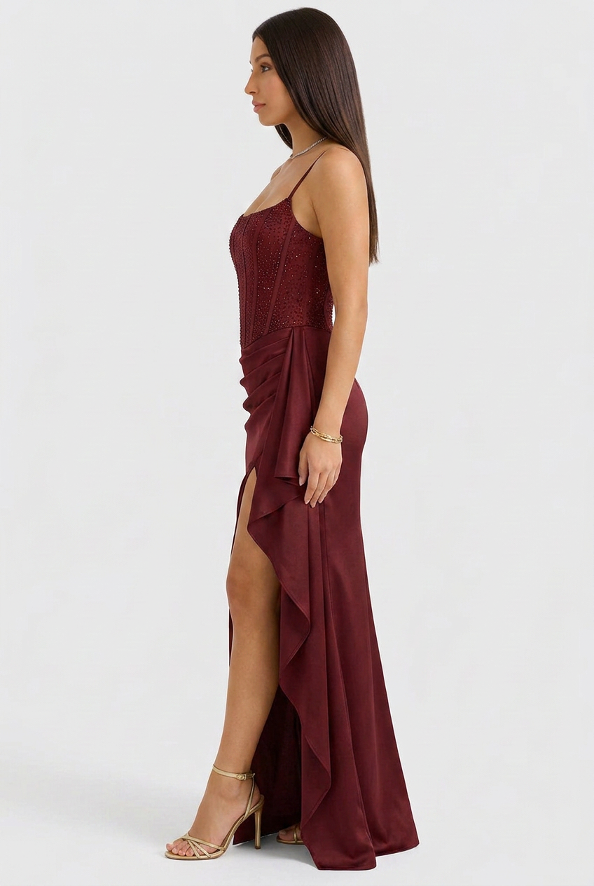 Elara | Sequin Corset Evening Dress 4