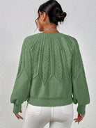Eleanor | Relaxed Cable-Knit Sweater 1