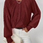 Eleanor | Relaxed Cable-Knit Sweater 11