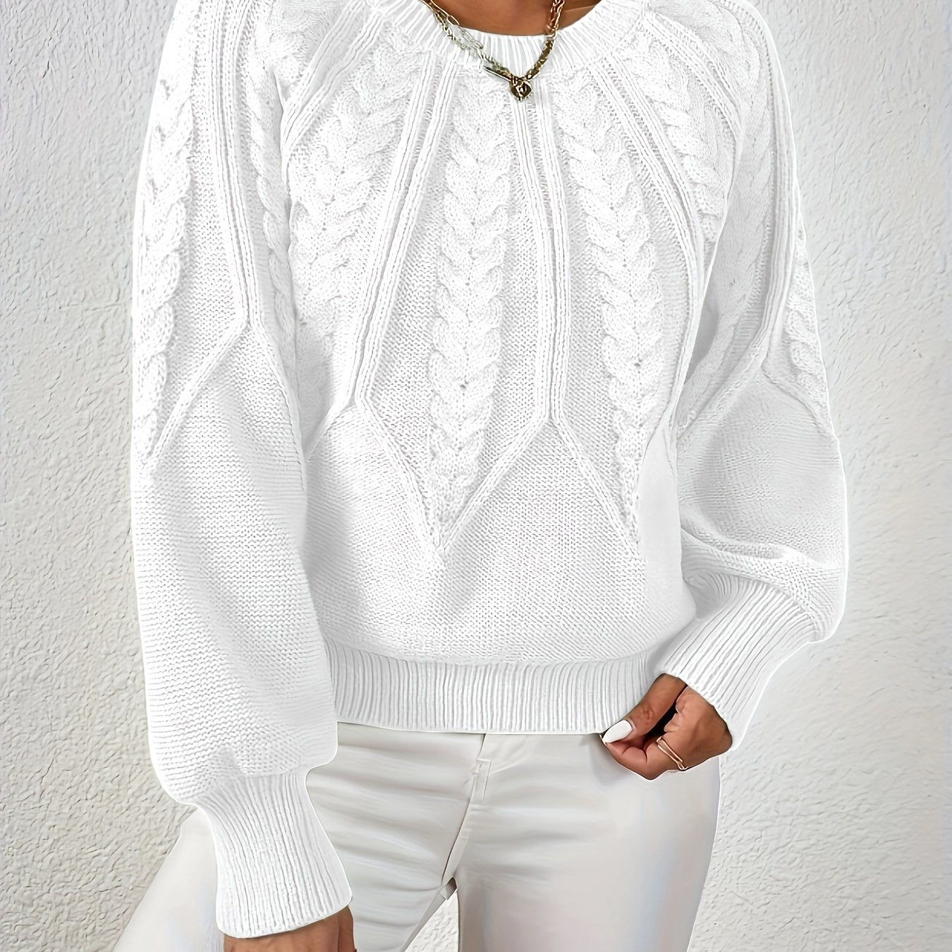 Eleanor | Relaxed Cable-Knit Sweater 13