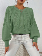 Eleanor | Relaxed Cable-Knit Sweater 2