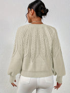 Eleanor | Relaxed Cable-Knit Sweater 6