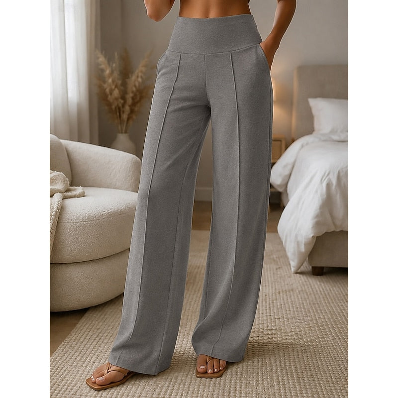 Elise | Tailored Wide-Leg Pants 0