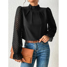 Elspeth | Elegant High-Neck Blouse 1