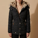 Ericeira Faux Fur Hood Puffer Jacket 0