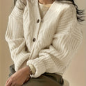 Estella | Chunky Knit Cardigan 0