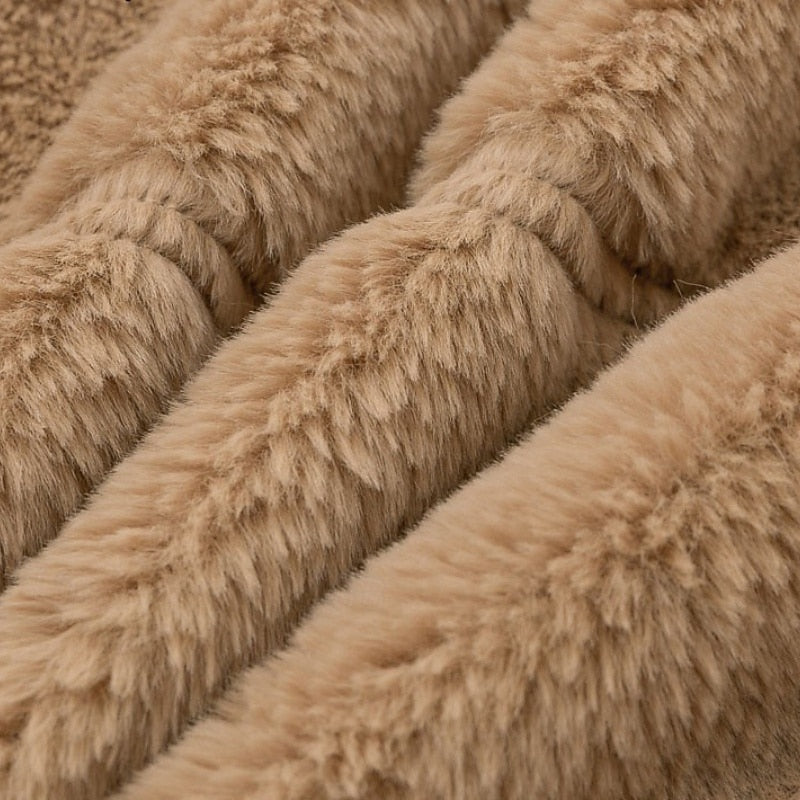 Estelle | Plush Cropped Zip Jacket 4