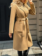 Evangeline | Tailored Belted Long Coat 3