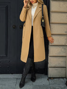 Evangeline | Tailored Belted Long Coat 5