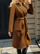 Evangeline | Tailored Belted Long Coat 8
