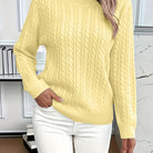 Faye | Cable-Knit Round Neck Sweater 12