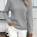 Faye | Cable-Knit Round Neck Sweater 5