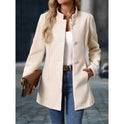 Fiona | Elegant Stand-Collar Coat 0