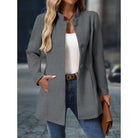 Fiona | Elegant Stand-Collar Coat 5