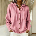 Freya | Hooded Button-Down Cardigan 0