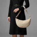Grasse Corduroy Crescent Bag 2
