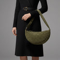 Grasse Corduroy Crescent Bag 3