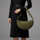 Grasse Corduroy Crescent Bag 3