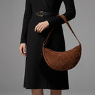 Grasse Corduroy Crescent Bag 4