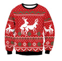 Unisex Christmas Sweater – Crewneck Graphic Pullover