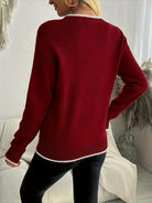 Holly | Snowflake Crewneck Sweater 2
