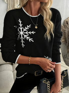 Holly | Snowflake Crewneck Sweater 5