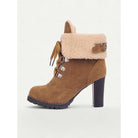 Ingram | Fur-Trimmed Lace-Up Winter Boots 5
