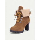 Ingram | Fur-Trimmed Lace-Up Winter Boots 6
