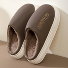Jarran | Plush-Lined Platform Clog Slippers 0