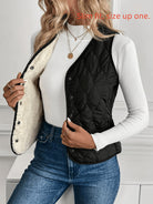 Kendra | Reversible Quilted Vest 1