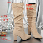 Lorena | Slouch Knee-High Heeled Boots 4