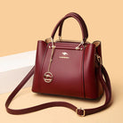 Luxury soft leather shoulder and crossbody bag for women 2
