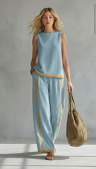 MOREAU LYON | CHIC LINEN SET FOR WOMEN 4