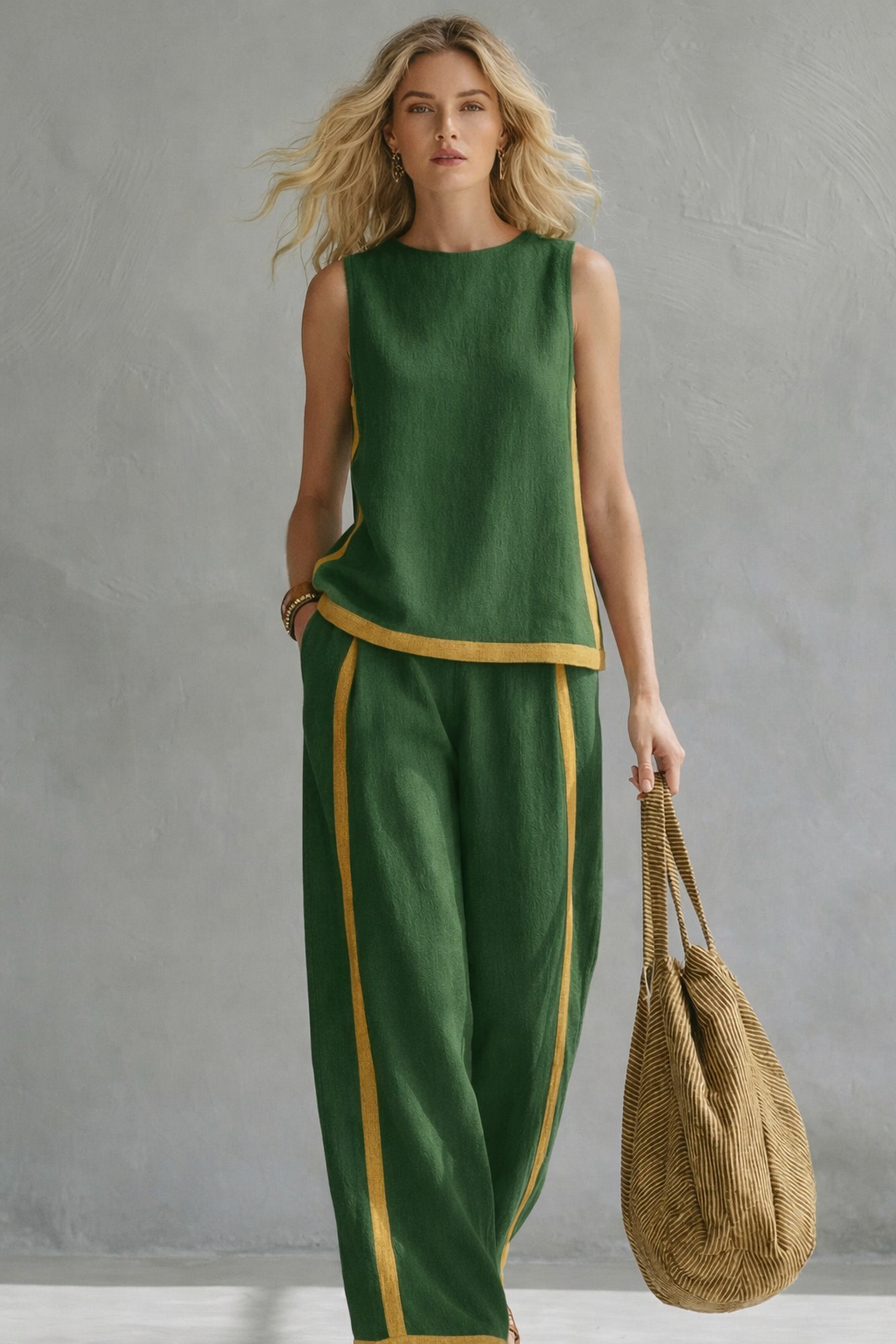 MOREAU LYON | CHIC LINEN SET FOR WOMEN 5