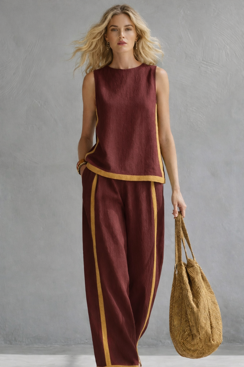 MOREAU LYON | CHIC LINEN SET FOR WOMEN 6