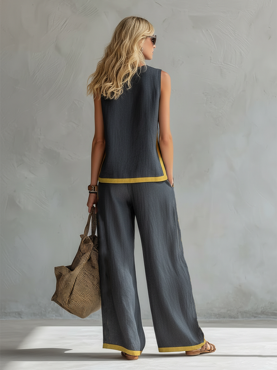 MOREAU LYON | CHIC LINEN SET FOR WOMEN 8