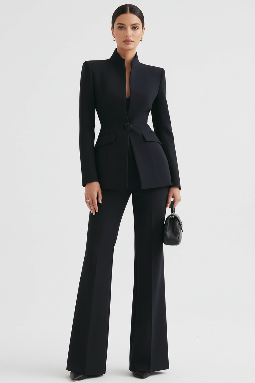 MOREAU LYON | CHIC TWO-PIECE FORMAL SUIT FOR WOMEN 0