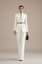 MOREAU LYON | CHIC TWO-PIECE FORMAL SUIT FOR WOMEN 2