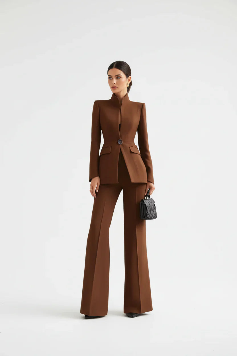 MOREAU LYON | CHIC TWO-PIECE FORMAL SUIT FOR WOMEN 4