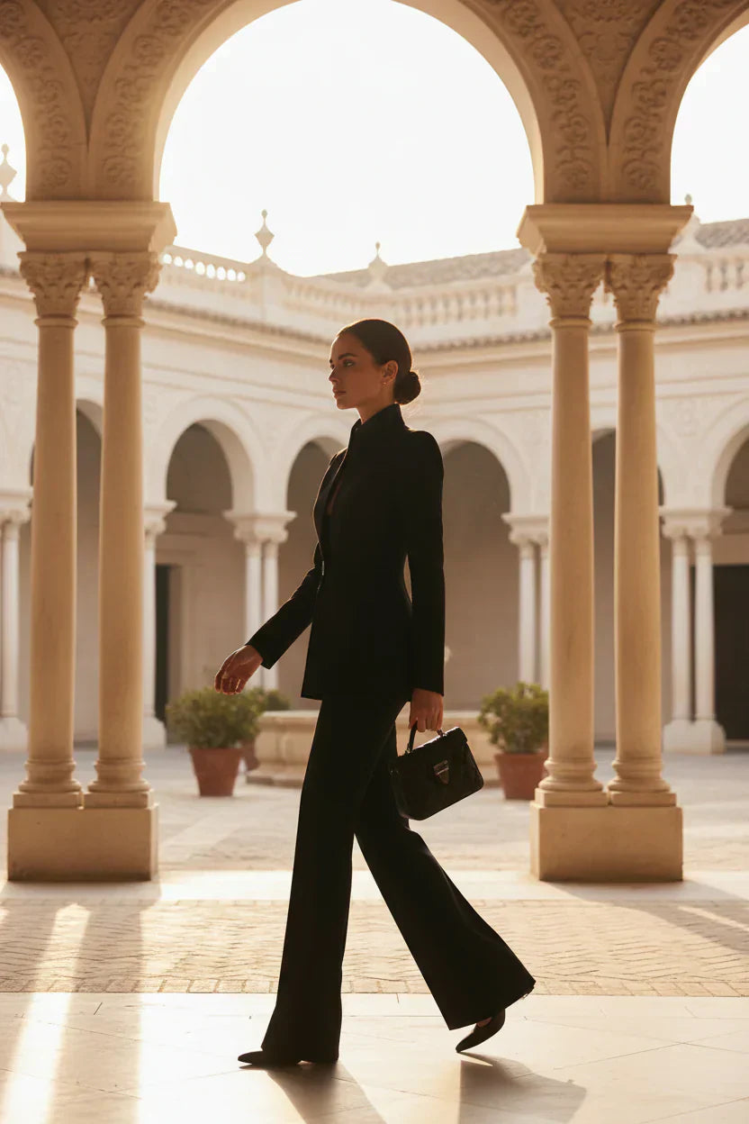 MOREAU LYON | CHIC TWO-PIECE FORMAL SUIT FOR WOMEN 6