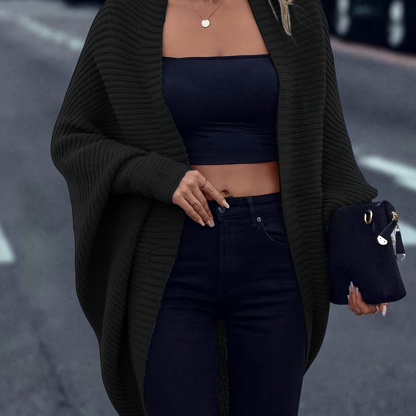 MOREAU LYON | OVERSIZED KNITTED VEST FOR WOMEN 2