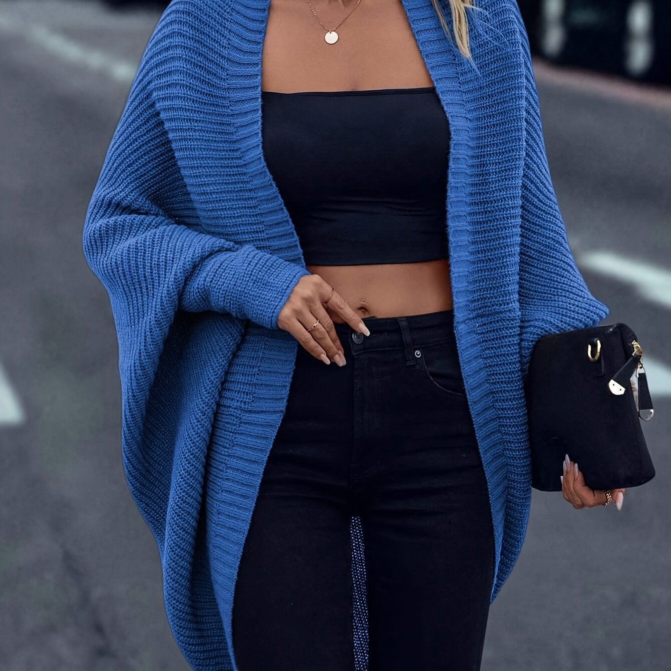 MOREAU LYON | OVERSIZED KNITTED VEST FOR WOMEN 3