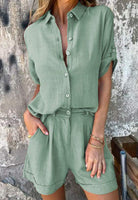 MOREAU LYON | SHORT LINEN SET FOR WOMEN 6
